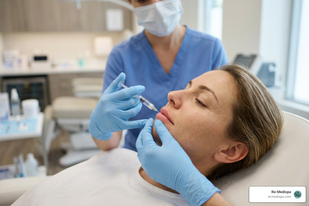 lip filler technique russian