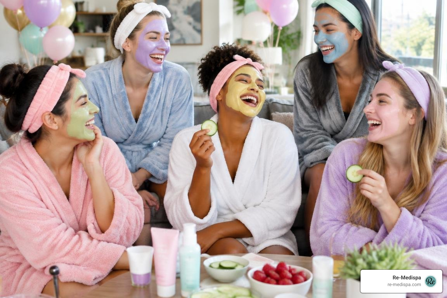 group facial party harwood heights celebration