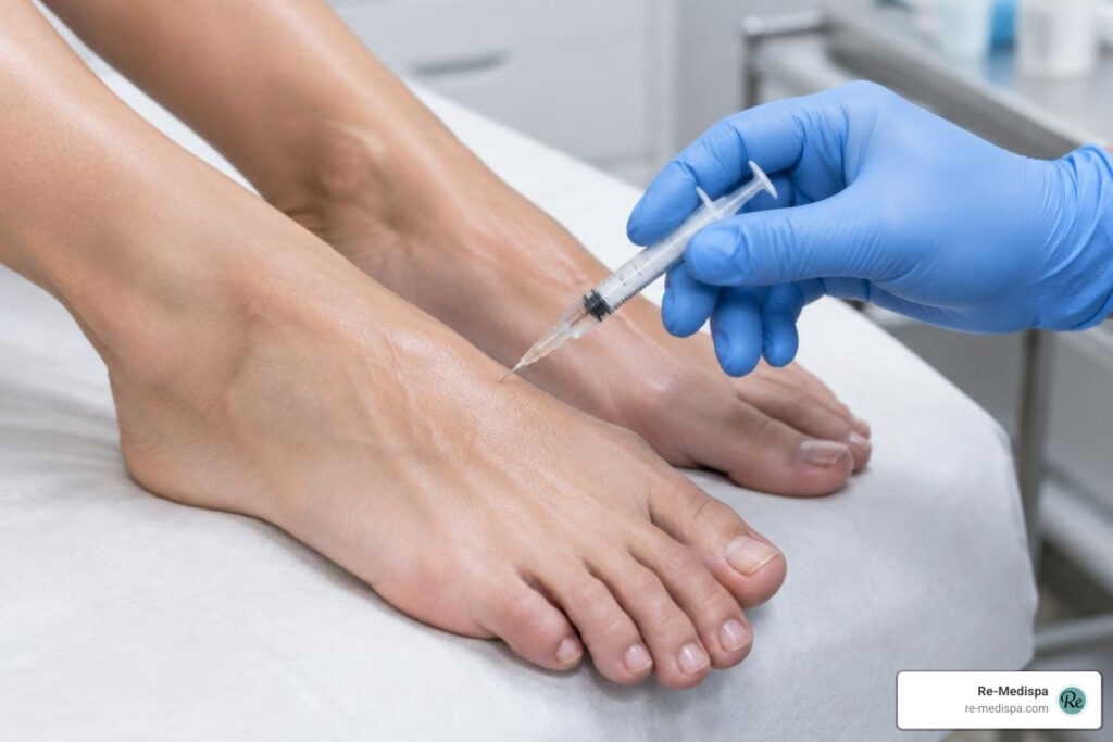 botox for hyperhidrosis feet